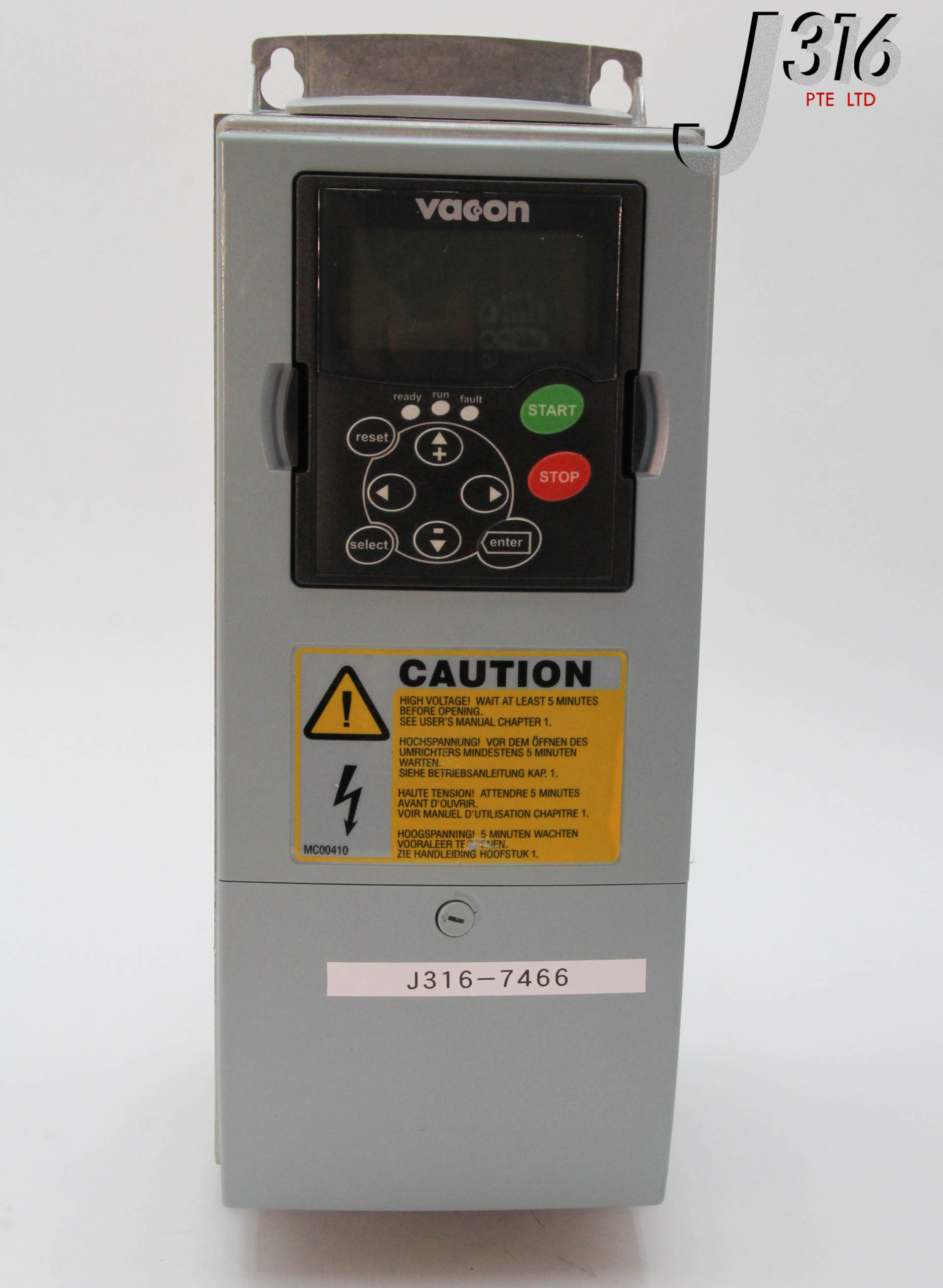 7466 VACON VARIABLE FREQUENCY DRIVE NXS00082A2H1SSSA2000000 IP21
